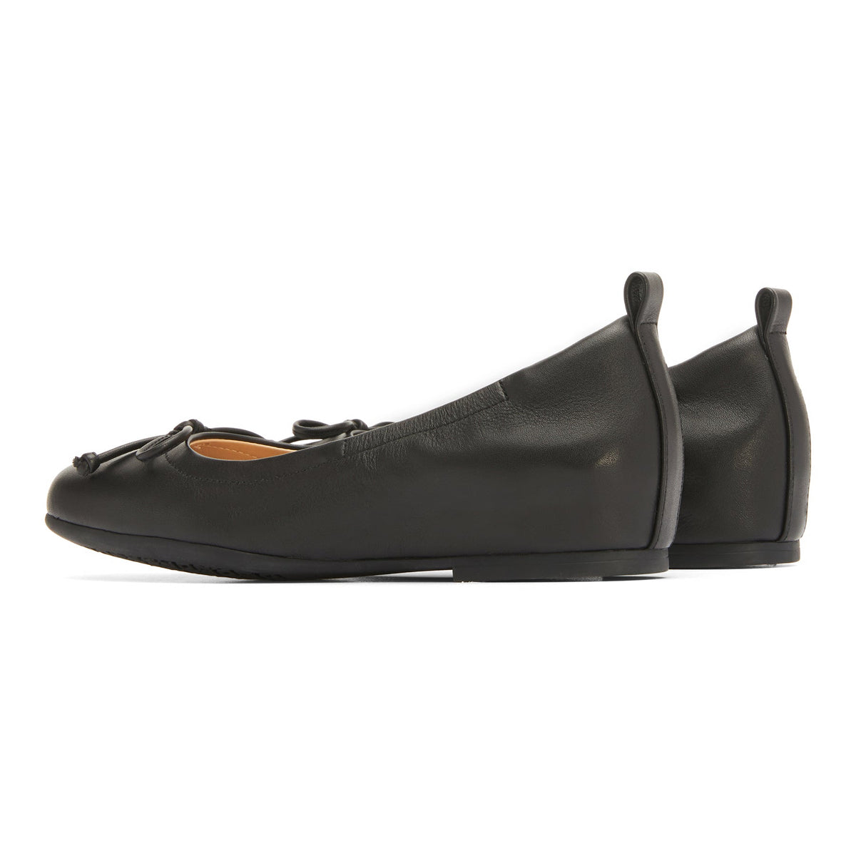 Cadence Bow Black Nappa | ABEO Footwear