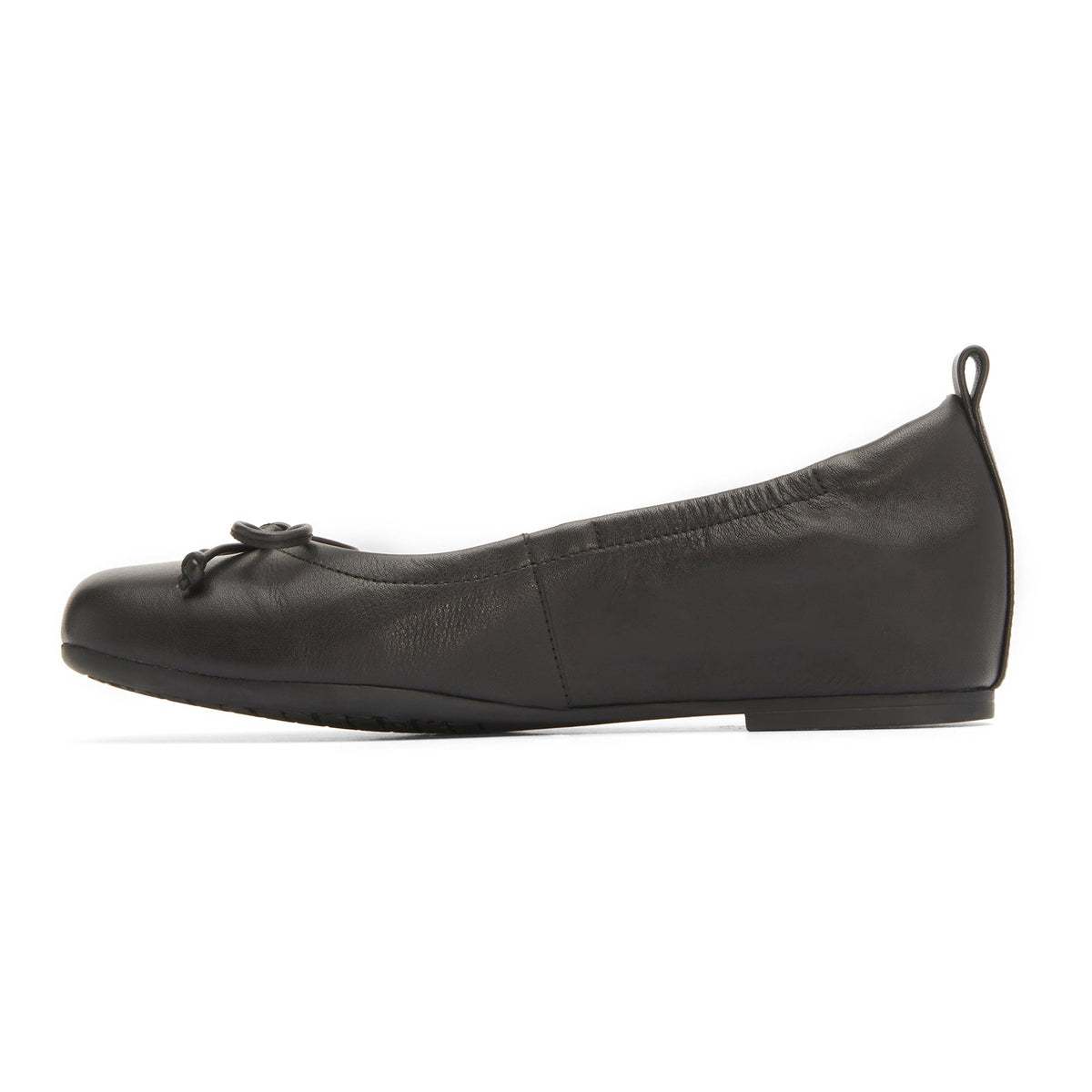 Cadence Bow Black Nappa | ABEO Footwear