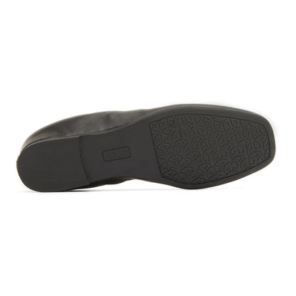 Cadence Bow Black Nappa | ABEO Footwear