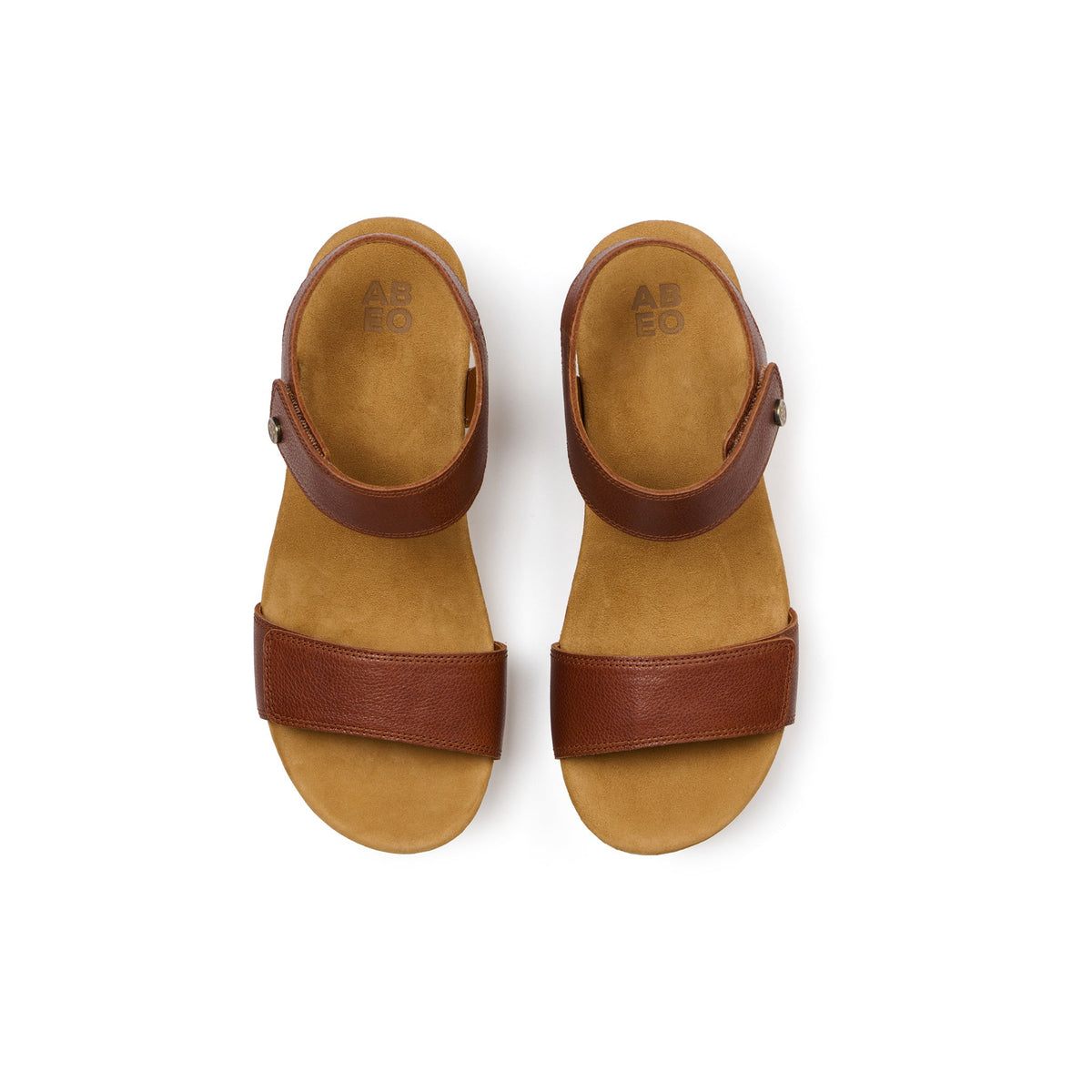 Riviera Strap Sandal Metatarsal Caramel | ABEO Footwear