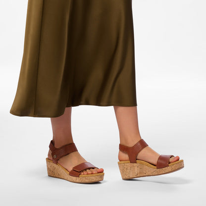 Riviera Strap Sandal Metatarsal Caramel | ABEO Footwear