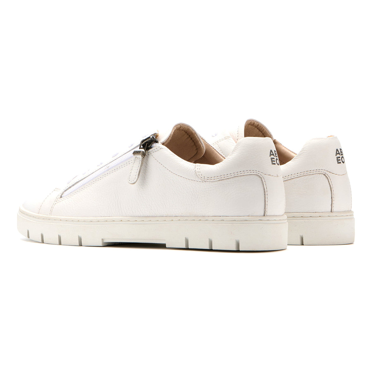 Roam Lace White Leather | ABEO Footwear