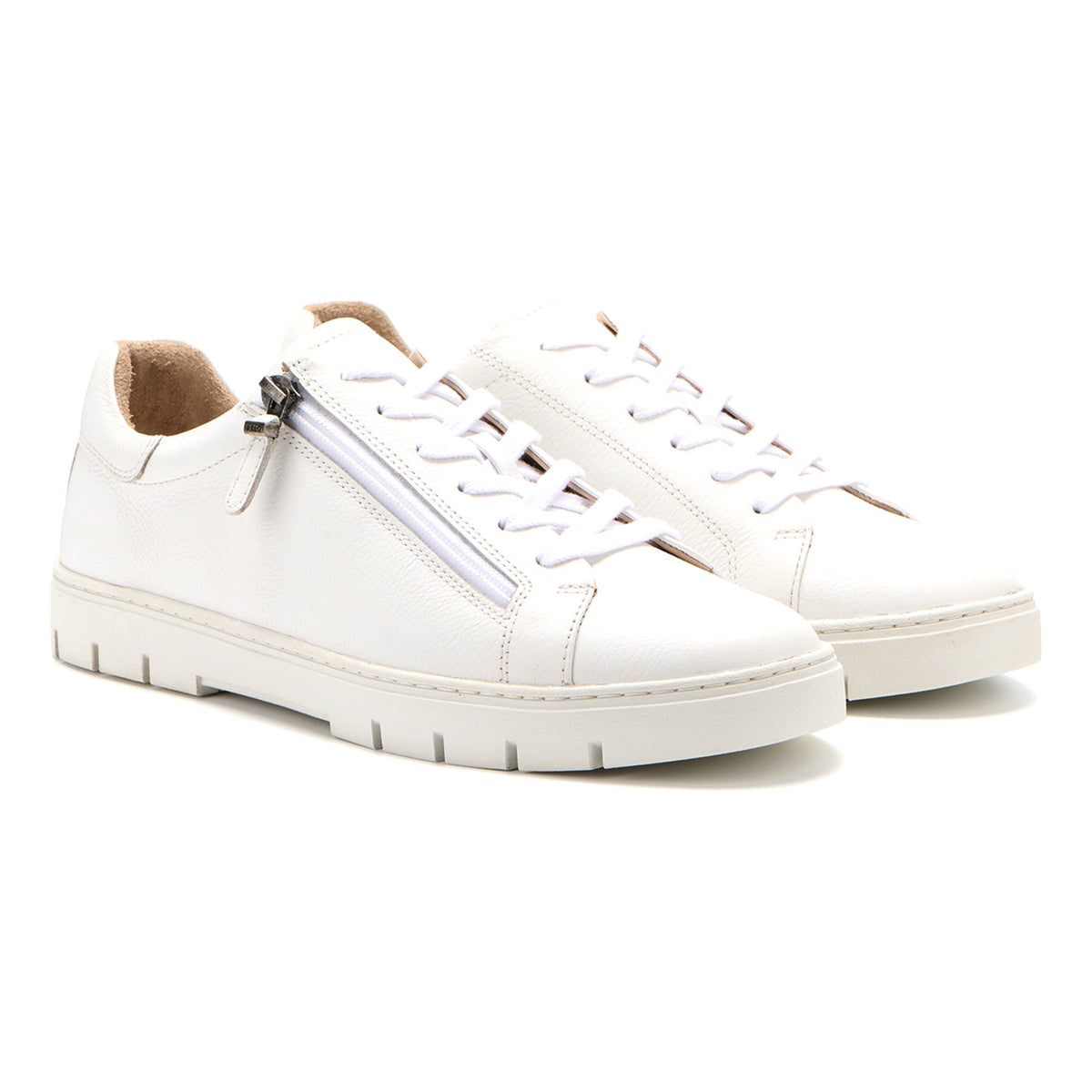 Roam Lace White Leather | ABEO Footwear