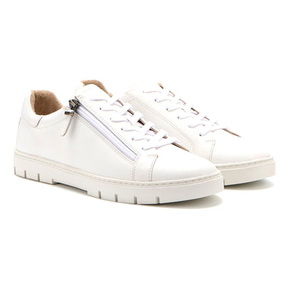 Roam Lace White Leather | ABEO Footwear