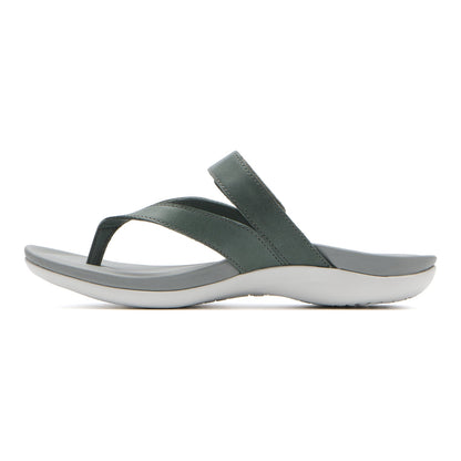 Oasis Thong Sandal Metatarsal Castor Grey | ABEO Footwear