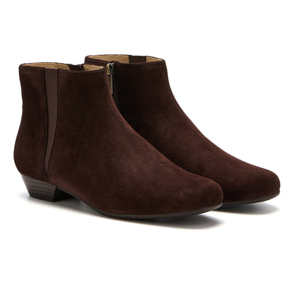 Via Boot Chocolate Suede | ABEO Footwear