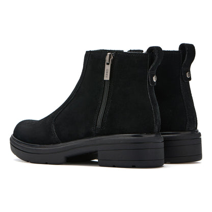 Vista Zip Black Suede | ABEO Footwear