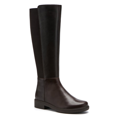 Compass Stretch Dark Brown | ABEO Footwear
