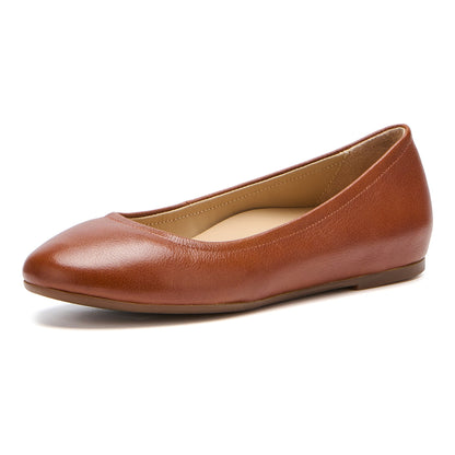 Promenade Flat Caramel | ABEO Footwear
