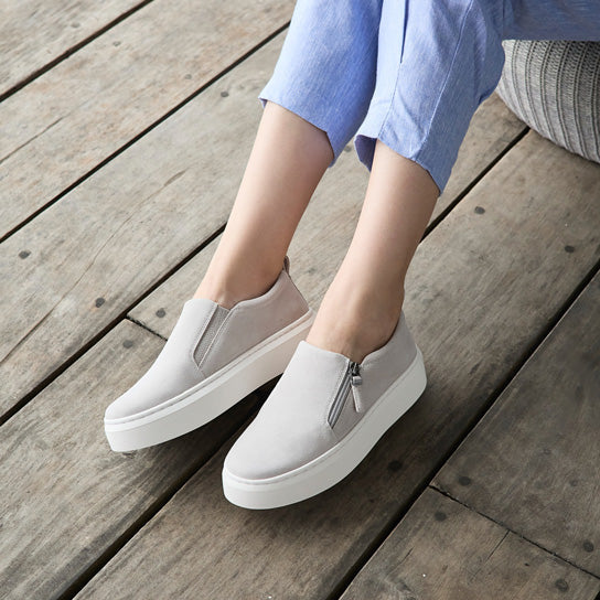Jumpstreet Zip Grey | ABEO Footwear