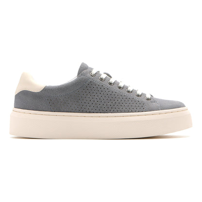 Jumpstreet Sneaker Dark Grey Suede | ABEO Footwear