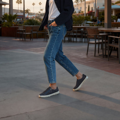 Roam Lace Navy Nubuck | ABEO Footwear