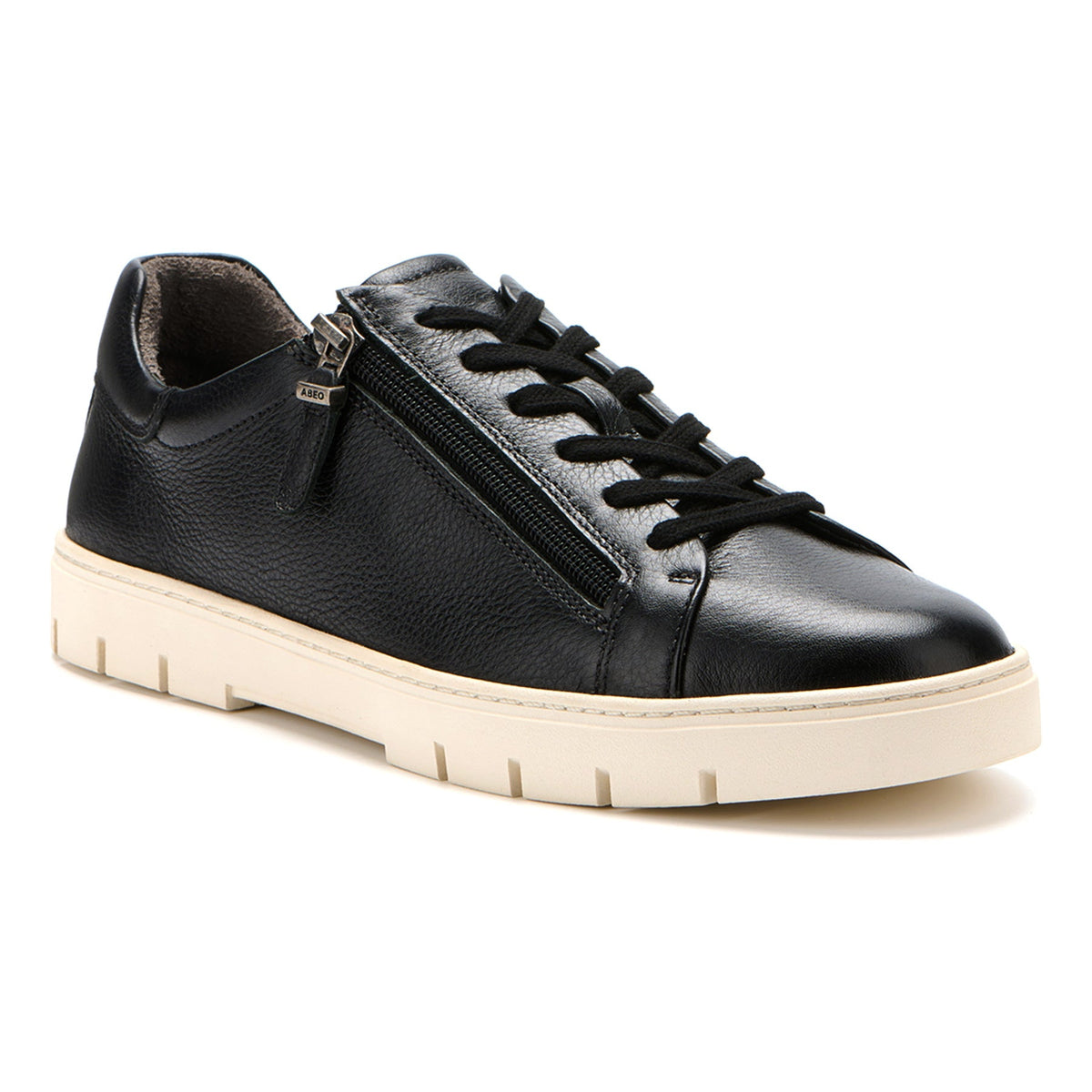 Roam Lace Black Leather | ABEO Footwear