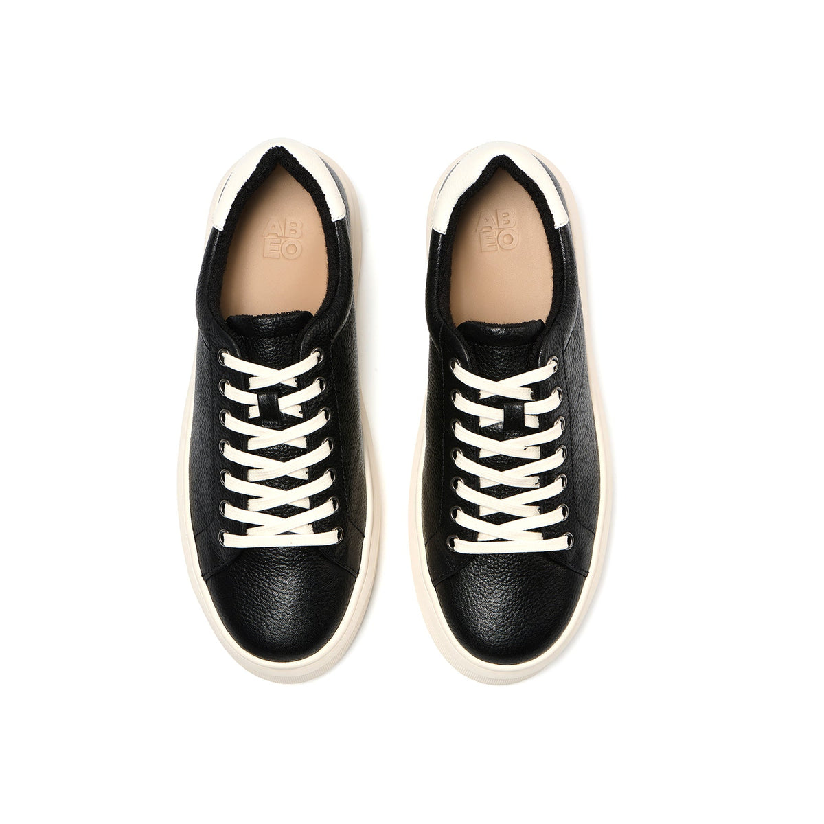Jumpstreet Sneaker Metatarsal Black Leather | ABEO Footwear
