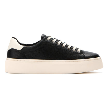 Jumpstreet Sneaker Black Leather | ABEO Footwear