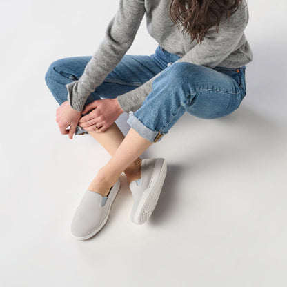 Encore Slip On Gray Nubuck | ABEO Footwear