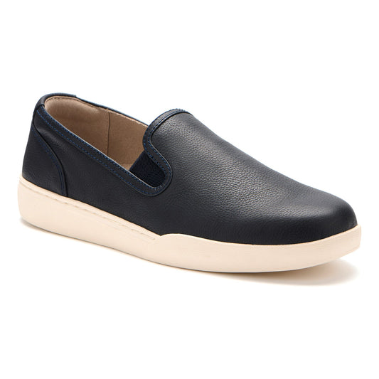 Encore Slip On Navy Leather | ABEO Footwear