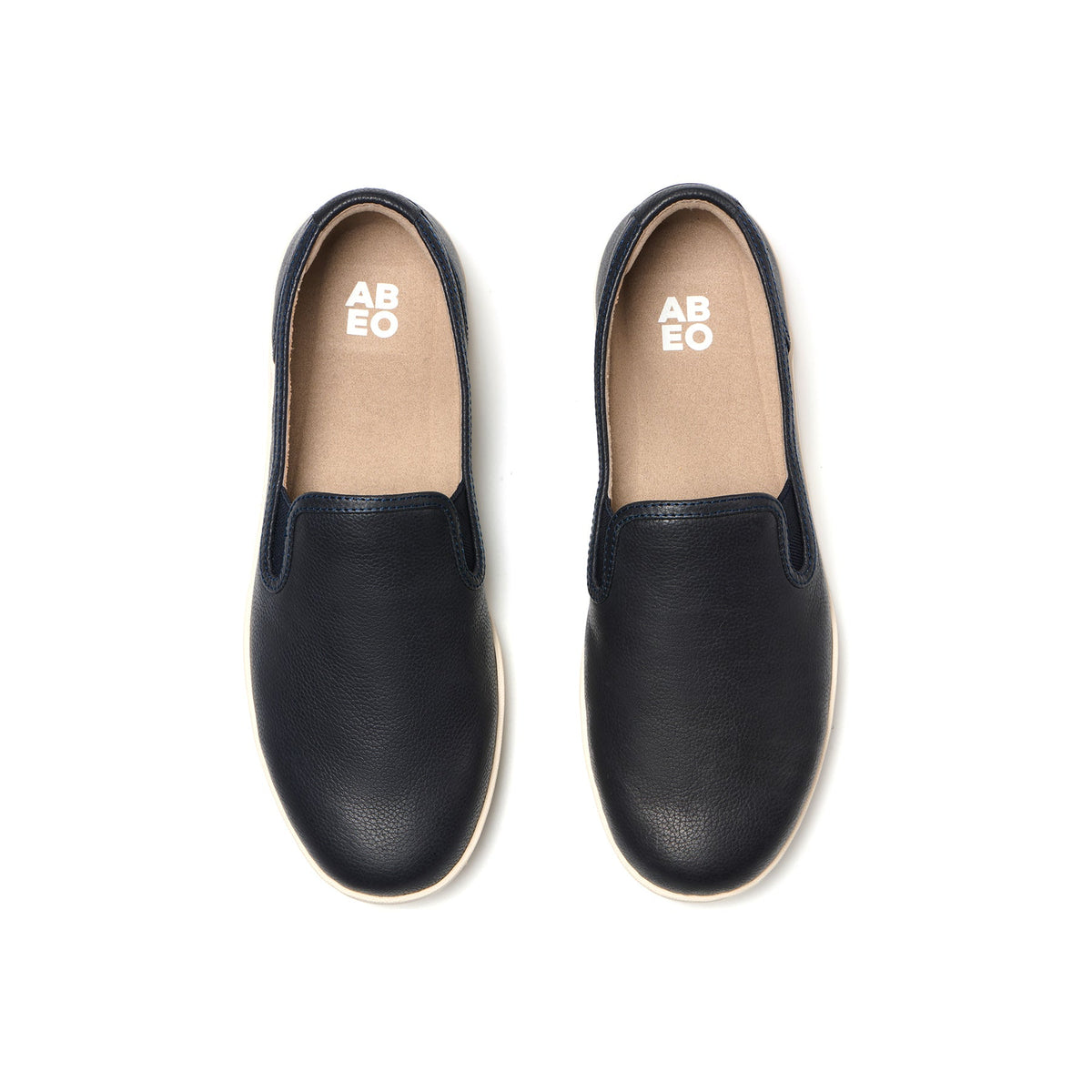 Encore Slip On Navy Leather | ABEO Footwear