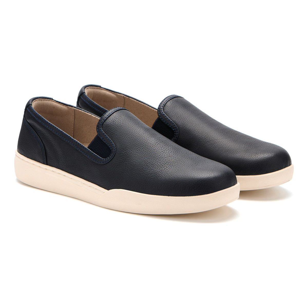Encore Slip On Navy Leather | ABEO Footwear