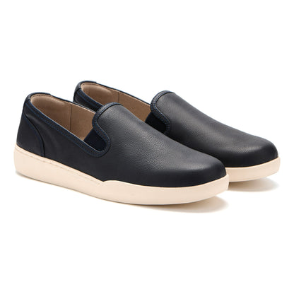 Encore Slip On Navy Leather | ABEO Footwear