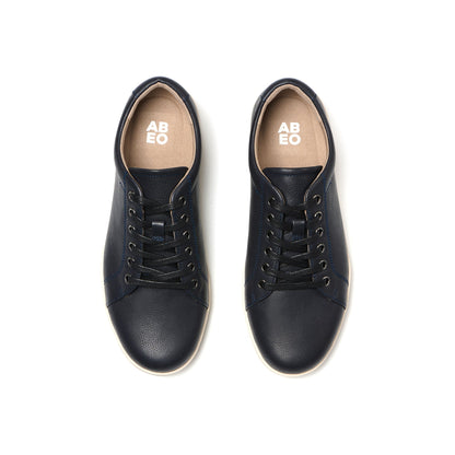 Encore Sneaker Metatarsal Navy Leather | ABEO Footwear