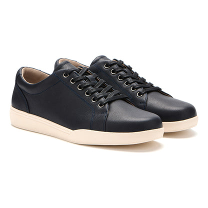 Encore Sneaker Navy Leather | ABEO Footwear