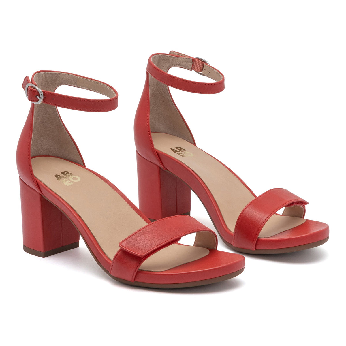 Tempo Strap Metatarsal Red Leather | ABEO Footwear