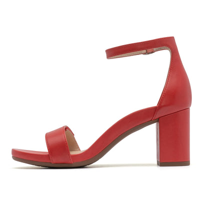 Tempo Strap Metatarsal Red Leather | ABEO Footwear
