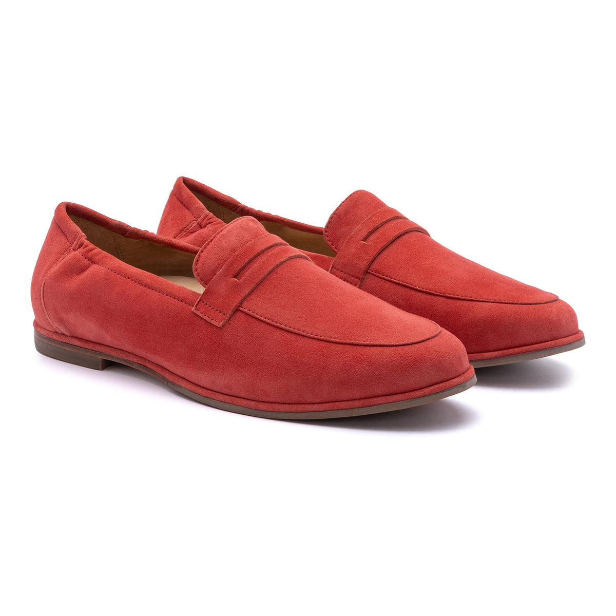 Strada Loafer Metatarsal Red | ABEO Footwear