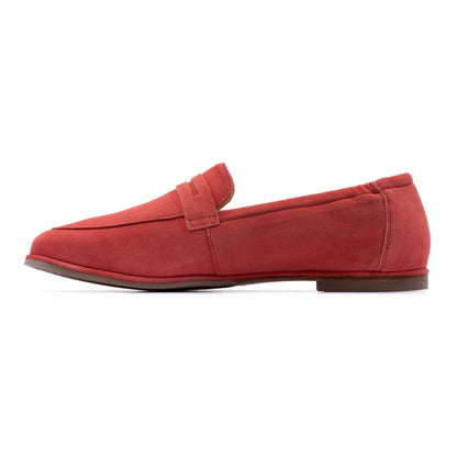 Strada Loafer Metatarsal Red | ABEO Footwear