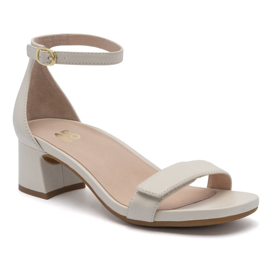 Avenue Strap Metatarsal Off White Leather | ABEO Footwear