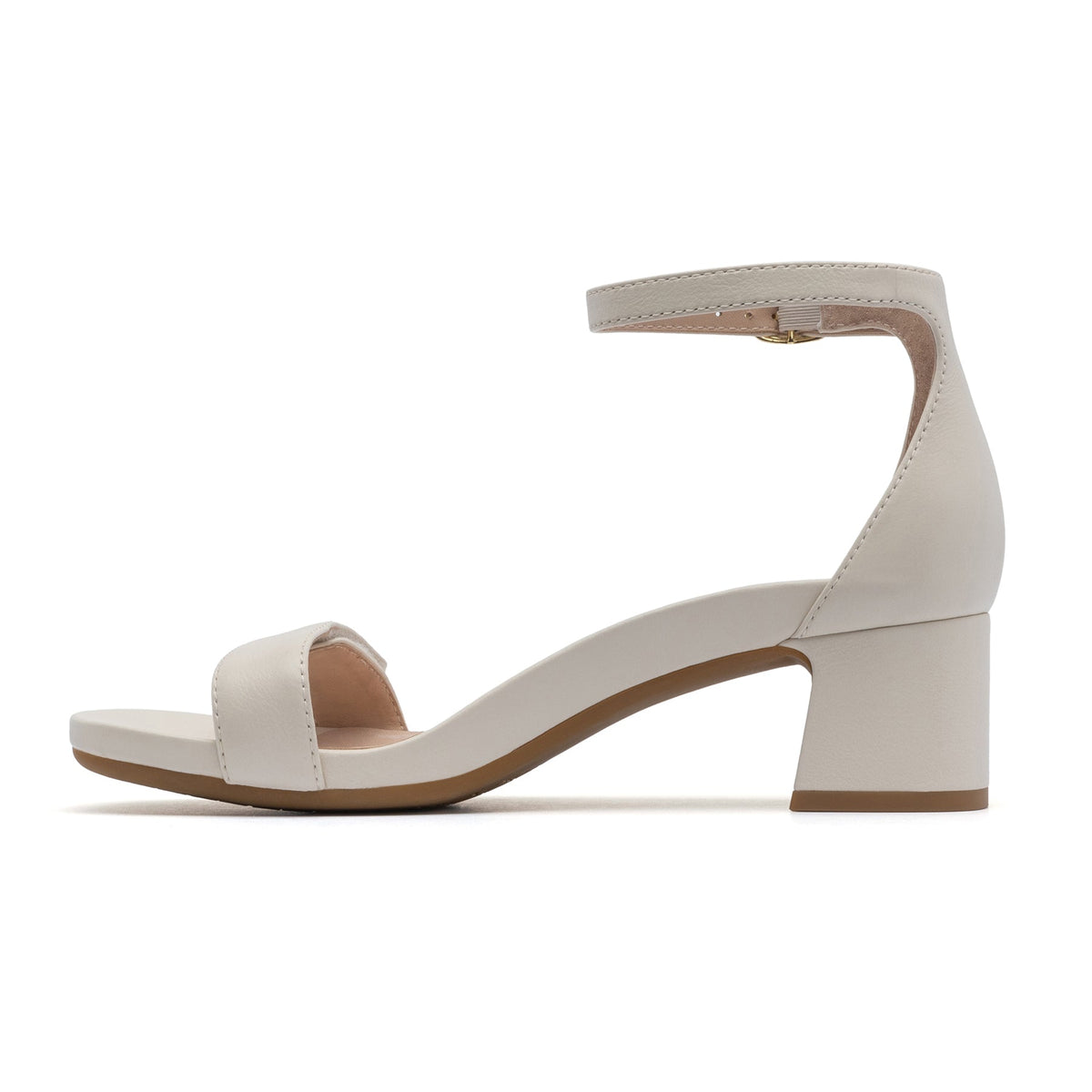Avenue Strap Metatarsal Off White Leather | ABEO Footwear
