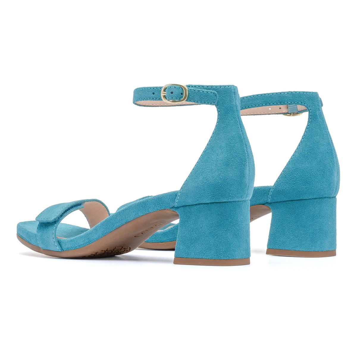 Avenue Strap Metatarsal Teal Suede | ABEO Footwear