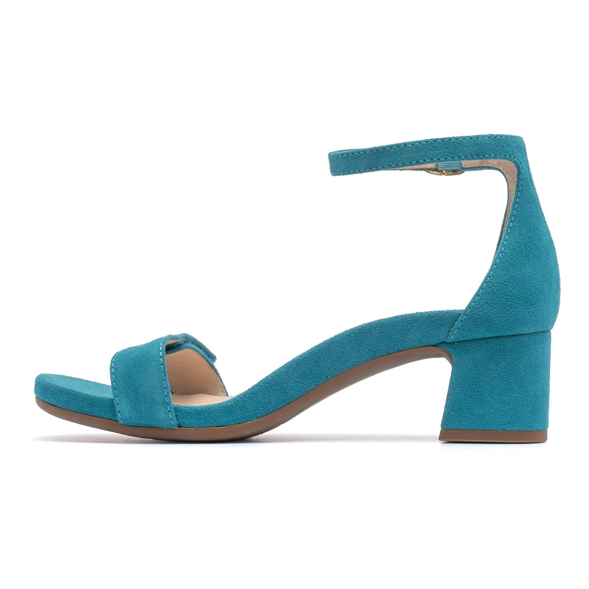 Avenue Strap Metatarsal Teal Suede | ABEO Footwear