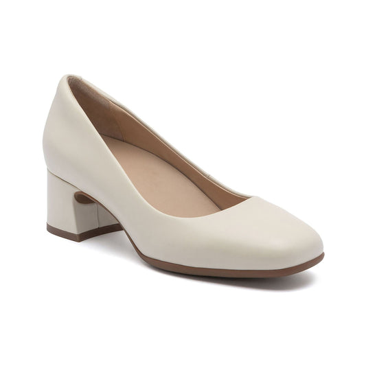 Avenue Pump Metatarsal Off White | ABEO Footwear