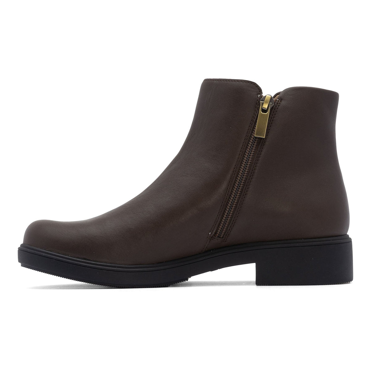 Compass Zip Metatarsal Dark Brown | ABEO Footwear