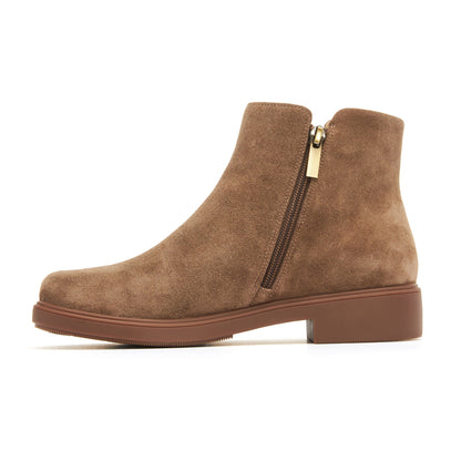 Compass Zip Metatarsal Dark Taupe | ABEO Footwear