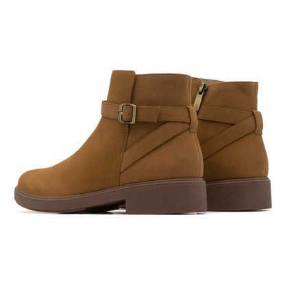 Compass Buckle Metatarsal Tan Nubuck | ABEO Footwear