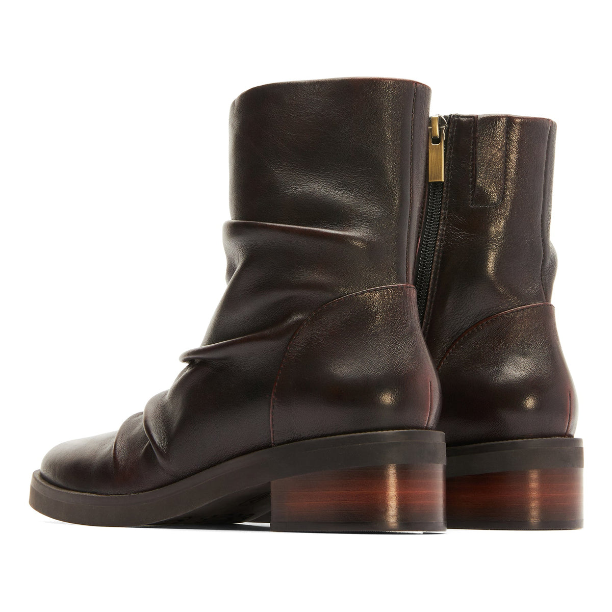 Traverse Scrunch Metatarsal Burgundy | ABEO Footwear
