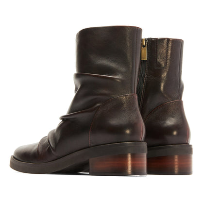 Traverse Scrunch Metatarsal Burgundy | ABEO Footwear