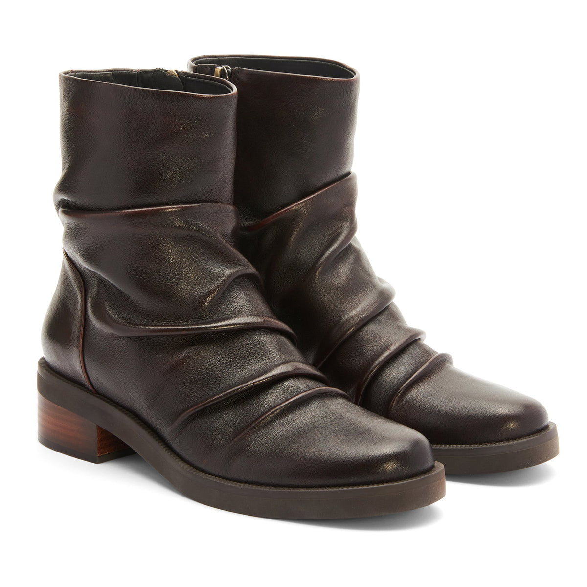 Traverse Scrunch Metatarsal Burgundy | ABEO Footwear