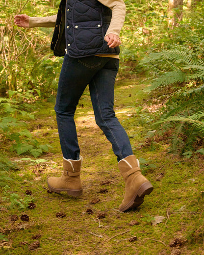 Vista Mid Boot Metatarsal Beige | ABEO Footwear