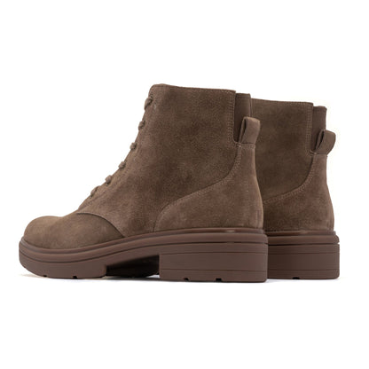 Vista Lace Metatarsal Taupe Suede | ABEO Footwear