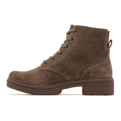 Vista Lace Metatarsal Taupe Suede | ABEO Footwear