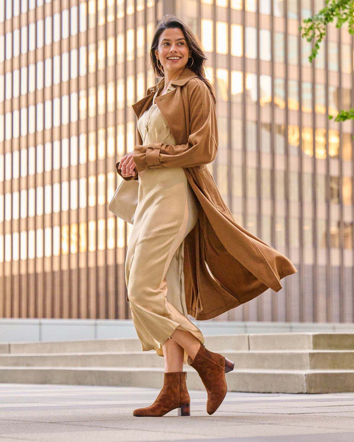 Plaza Back Zip Metatarsal Caramel | ABEO Footwear