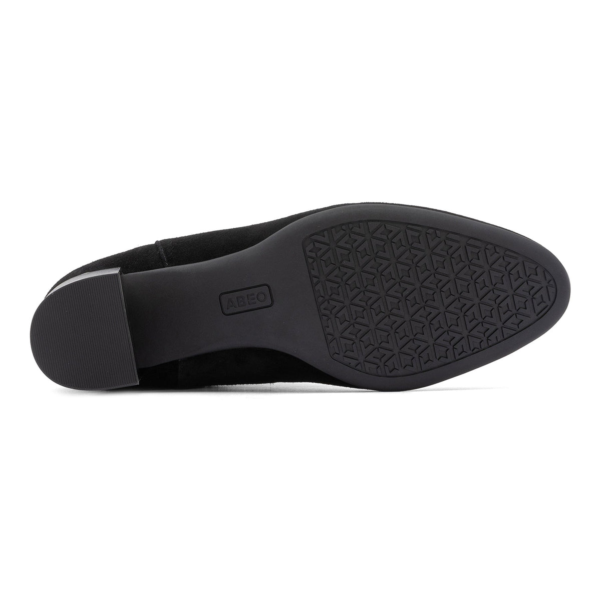 Plaza Back Zip Metatarsal Black Suede | ABEO Footwear