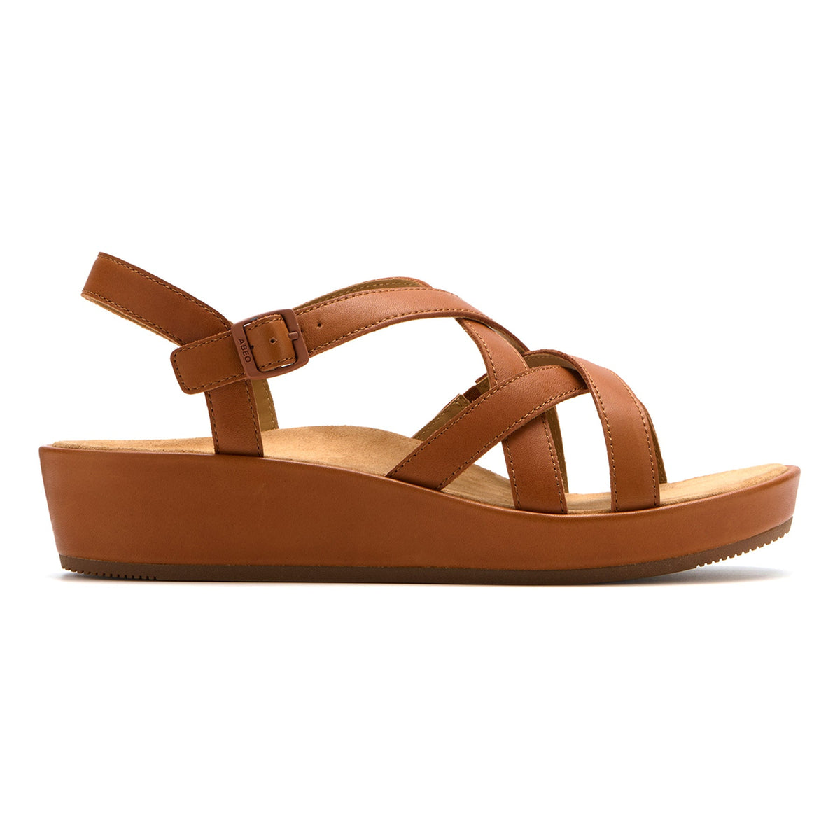Soleil Cross Metatarsal Pecan | ABEO Footwear