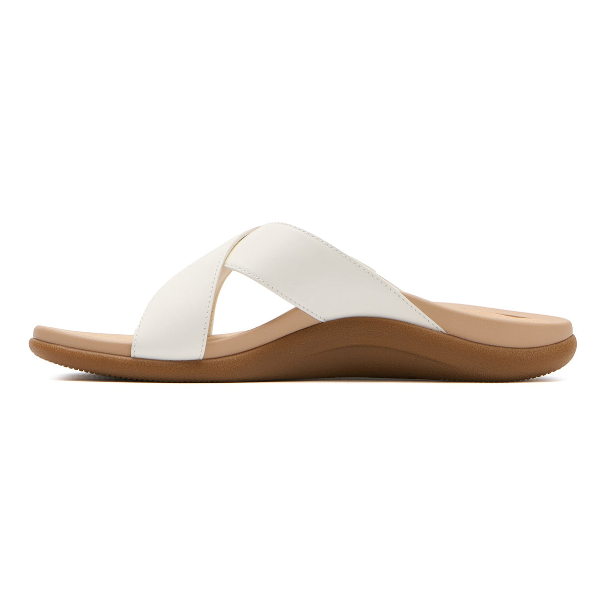 Laguna Slide Metatarsal White | ABEO Footwear