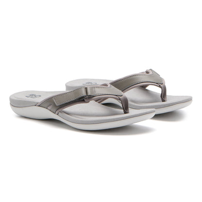 Oasis Sport Flip Flop Metatarsal Nickel | ABEO Footwear
