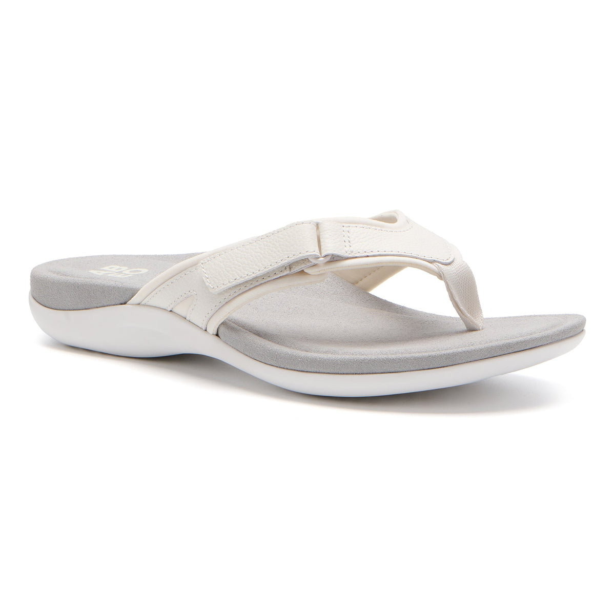 Oasis Sport Flip Flop Metatarsal White | ABEO Footwear